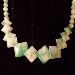 Green Stone Necklace